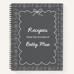 Grand Livre de Recettes Vierge Écrivez Votre Propr