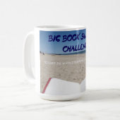 Grand livre Été Grand 15 oz Mug (Devant gauche)
