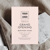 Grand Logo d'ouverture Invitation professionnelle