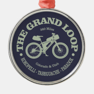 Grand Loop (MTB) Metalen Ornament