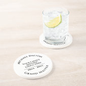 Grand Maître Dessous de verre masonique (Côté)