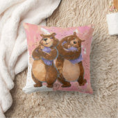 Grand Mama en Papa Beer Sierkussen (Deken)