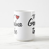Grand-maman à être tasse avec le coeur (Centre)