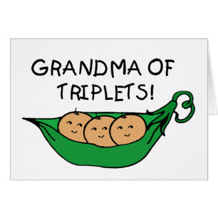 Grand-maman de cosse de triplets