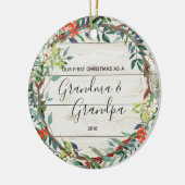 Grand-maman d'hiver et ęr ornement de Noël de (Gauche)