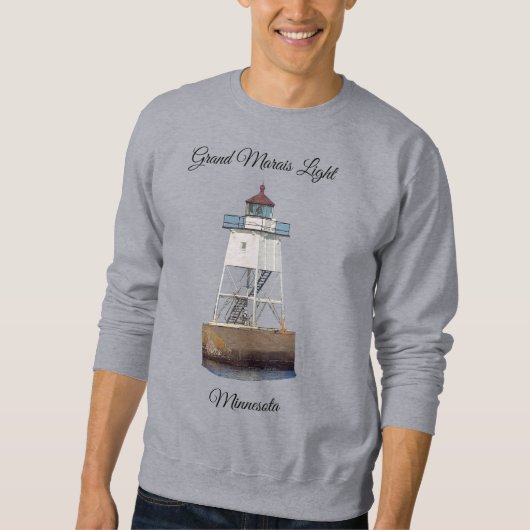 Grand Marais Light MN shirt zwarte belettering (Voorkant)