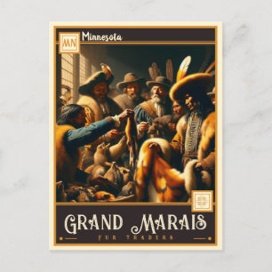 Grand Marais, Minnesota Briefkaart