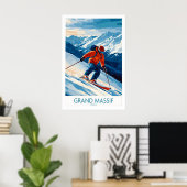 Grand Massif Poster France 1 (Bureau à domicile)