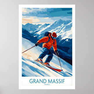 Grand Massif Poster Frankrijk 1
