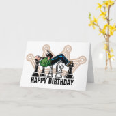 Grand Master Dad Birthday Kaart (Gele Bloem)