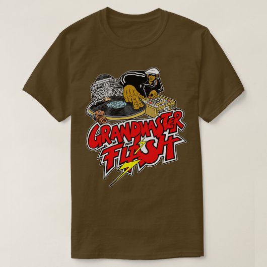 Grand Master Flash T-shirt (Design voorkant)