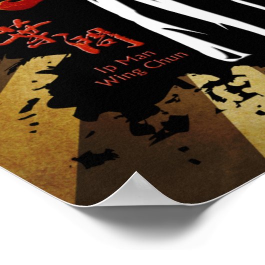 Grand Master Ip Man - Wing Chun Kung Fu Poster (Hoek)