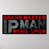 Grand Master "Ip Man" Wing Chun Poster (Voorkant)