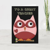 Grand Merci de professeur (Devant)