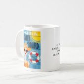 Grand-mère à bord par Harper Lin Book Cover Mug (Devant gauche)