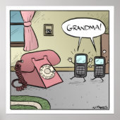 Grand-mère ! Affiche (Devant)