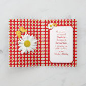 Grand-mère Anniversaire sur la carte Saint-Valenti (Intérieur)