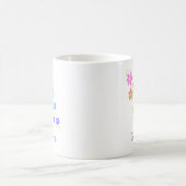 Grand-mère Arc-en-ciel Fleurs Mug (Centre)