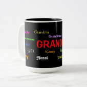 Grand-mère café Mug (Devant gauche)