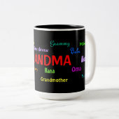 Grand-mère café Mug (Devant droit)