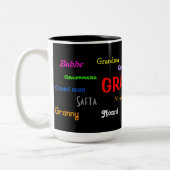 Grand-mère café Mug (Gauche)