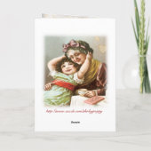 Grand-mère ~ Carte de fête des mères (Dos)