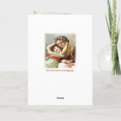 Grand-mère ~ Carte de fête des mères (Dos)