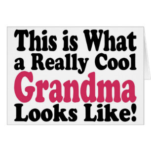 Grand-mère cool