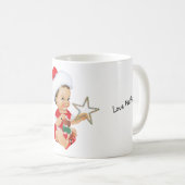 Grand-mère Dachshund Christmas Gift Mug (Devant droit)