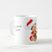 Grand-mère Dachshund Christmas Gift Mug (Devant gauche)
