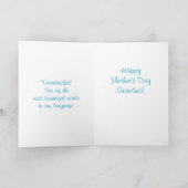 Grand-Mère Dans De Nombreuses Langues Carte De Fêt (Intérieur)