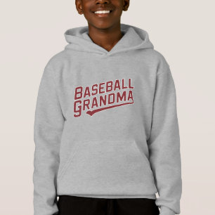 Grand-mère de baseball fière