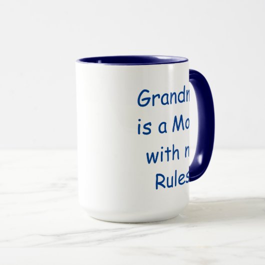 Grand-mère de café café de la tasse de thé (Devant droit)