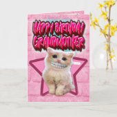 Grand-mère de la carte d'anniversaire (Fleur jaune)