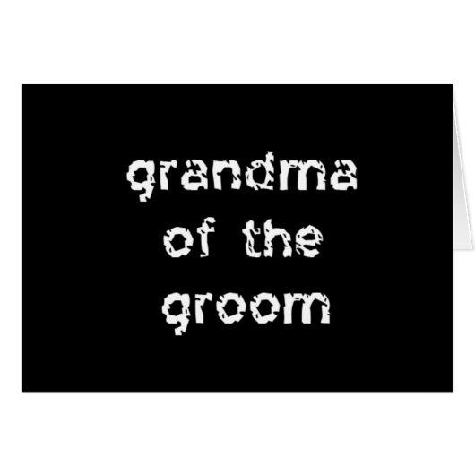 Grand-mère de la chambre (Devant horizontal)