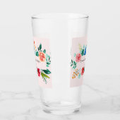 Grand-mère de la Mariage mariée Coupe en verre ros (Gauche)