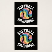 Grand-mère de softball (Devant & derrière)