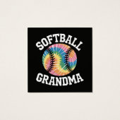Grand-mère de softball (Dos)