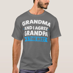 grand-mère et grand-père est le meilleur T-Shirt g