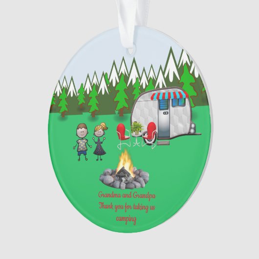 Grand-mère et grand-père Merci (devant)