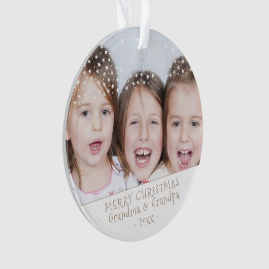 Grand-mère et grand-père Noël (devant)