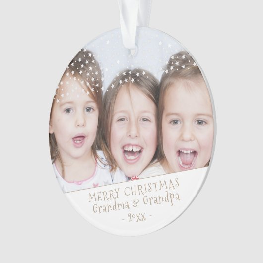 Grand-mère et grand-père Noël (devant)