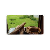 Grand-mère Étiquette de adresse (Devant)