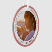 Grand-mère Grand-père Noël Fête de Noël Garde phot (devant)