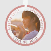 Grand-mère Grand-père Noël Fête de Noël Garde phot (dos)