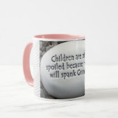 Grand-mère Humour Mug (Devant gauche)