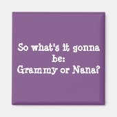 Grand-mère Magnet (Devant)