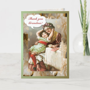 Grand-mère Merci ~ Carte