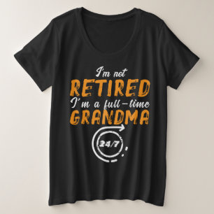 Grand-mère non retraitée - toujours élever l'enfer