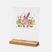 Grand-mère Pâques Grand-mère Coquette Lapin Oreill (Angle)